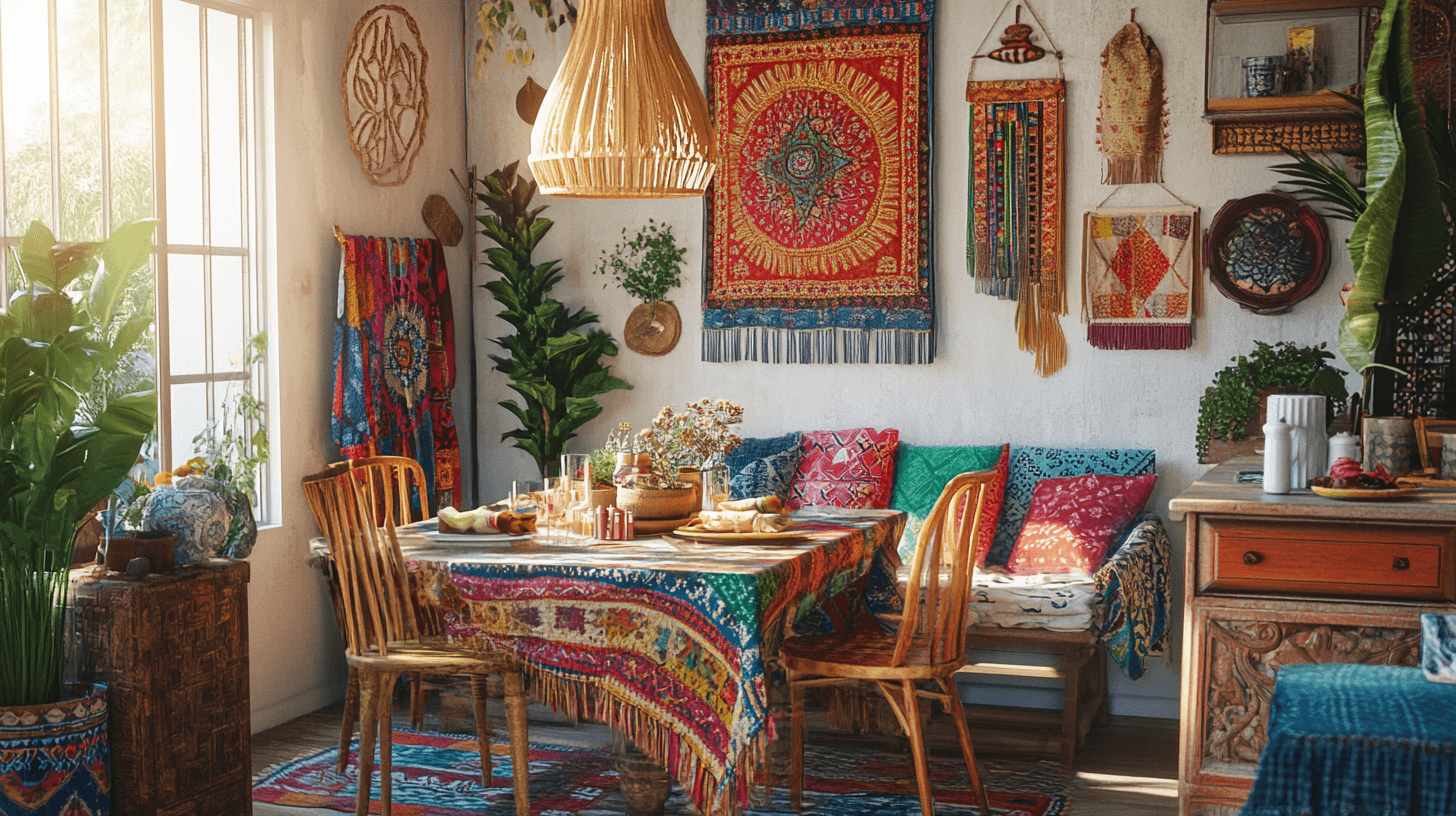 Esszimmer im Boho-Stil: Kreative Gestaltungsideen