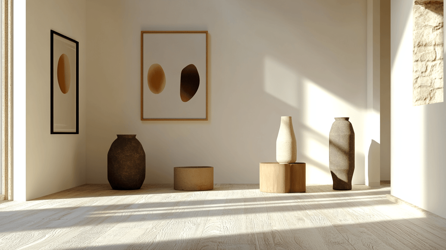 Dekorative Akzente im minimalistischen Stil