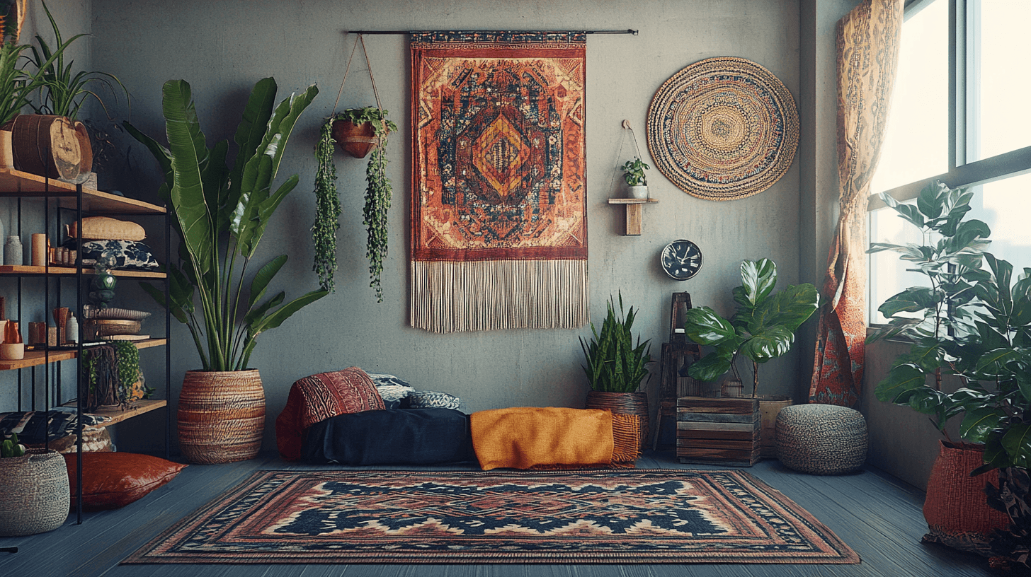 Dekoration im Industrial Boho Stil