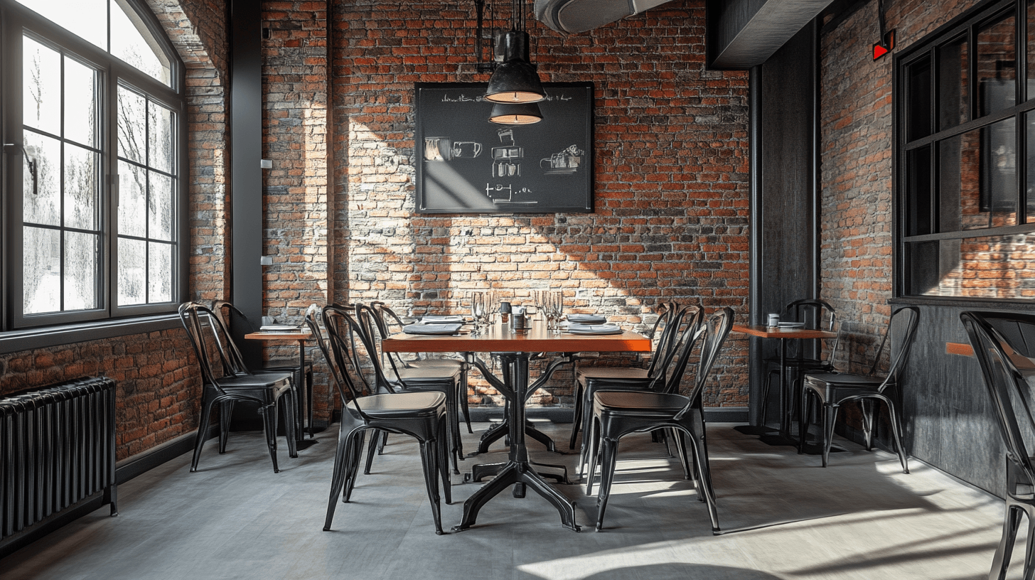 Urbaner Flair im Industrial Esszimmer