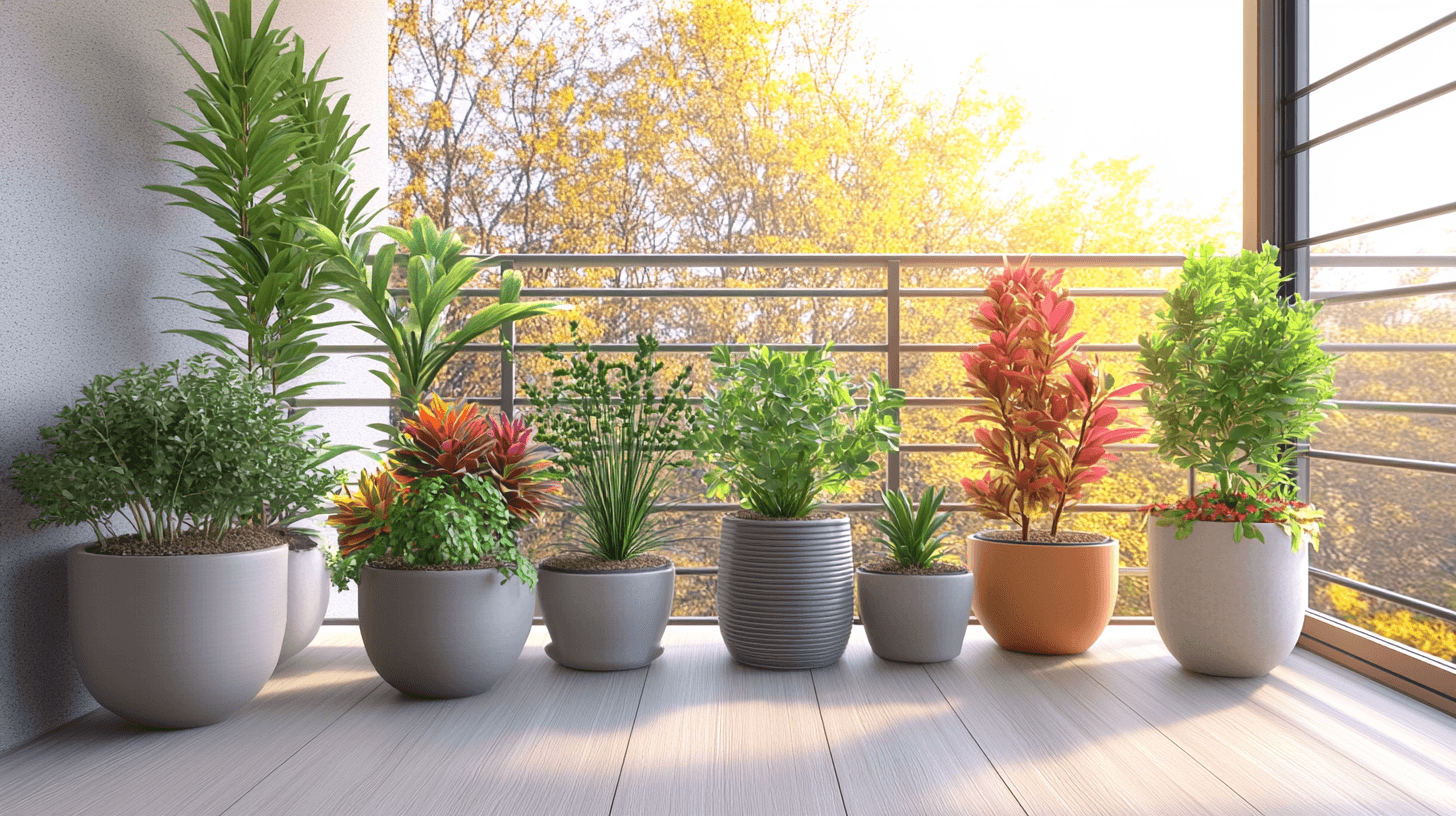 Pflegeleichte Kübelpflanzen für Balkon und Terrasse