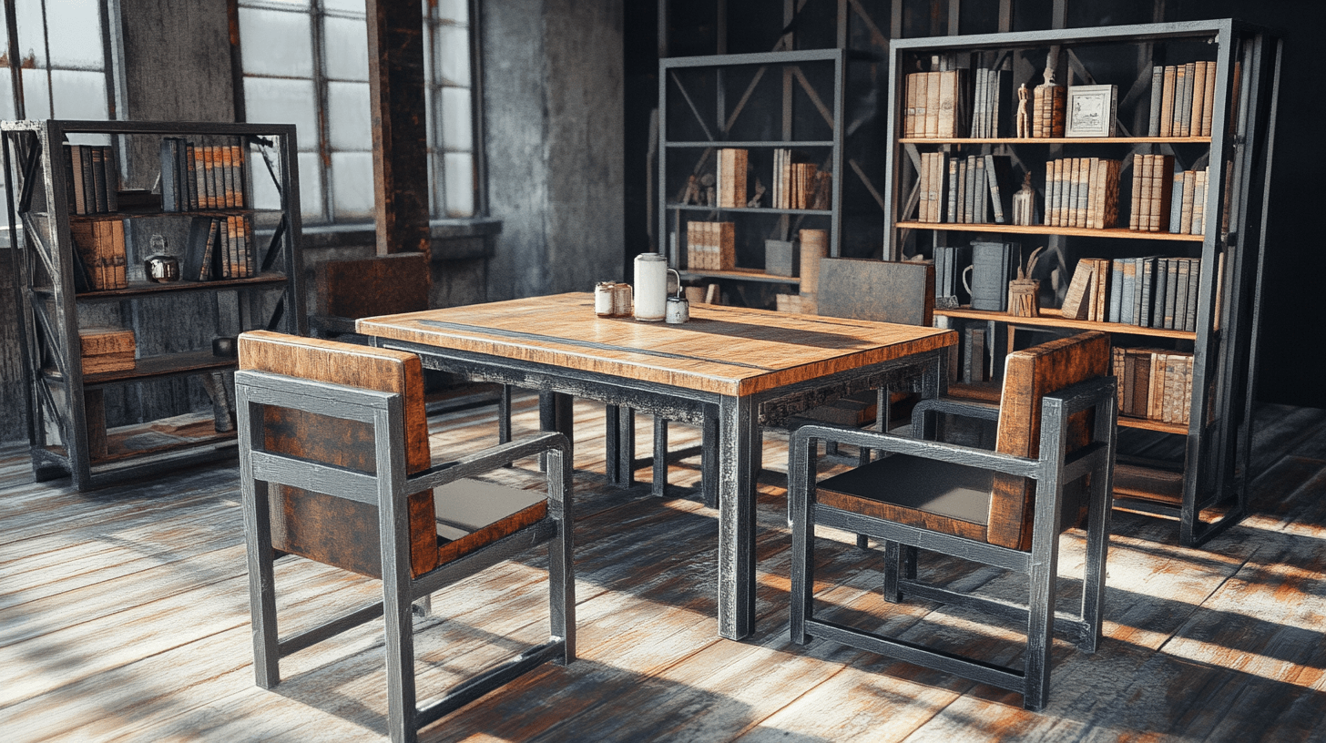 Möbel im Industrial Chic: Funktionalität trifft auf Design