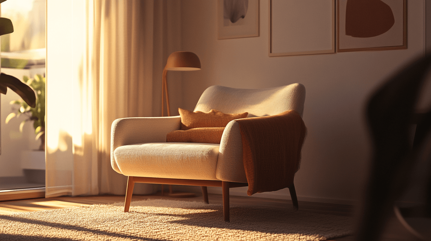 Möbel für Cozy Minimalism: Weniger ist mehr, aber gemütlich