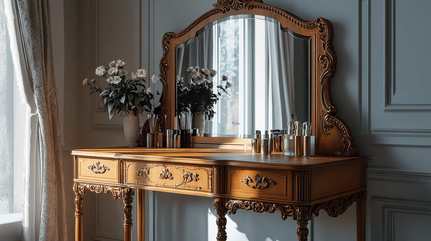 Klassische Schminktische: Eleganz und Funktionalität vereint