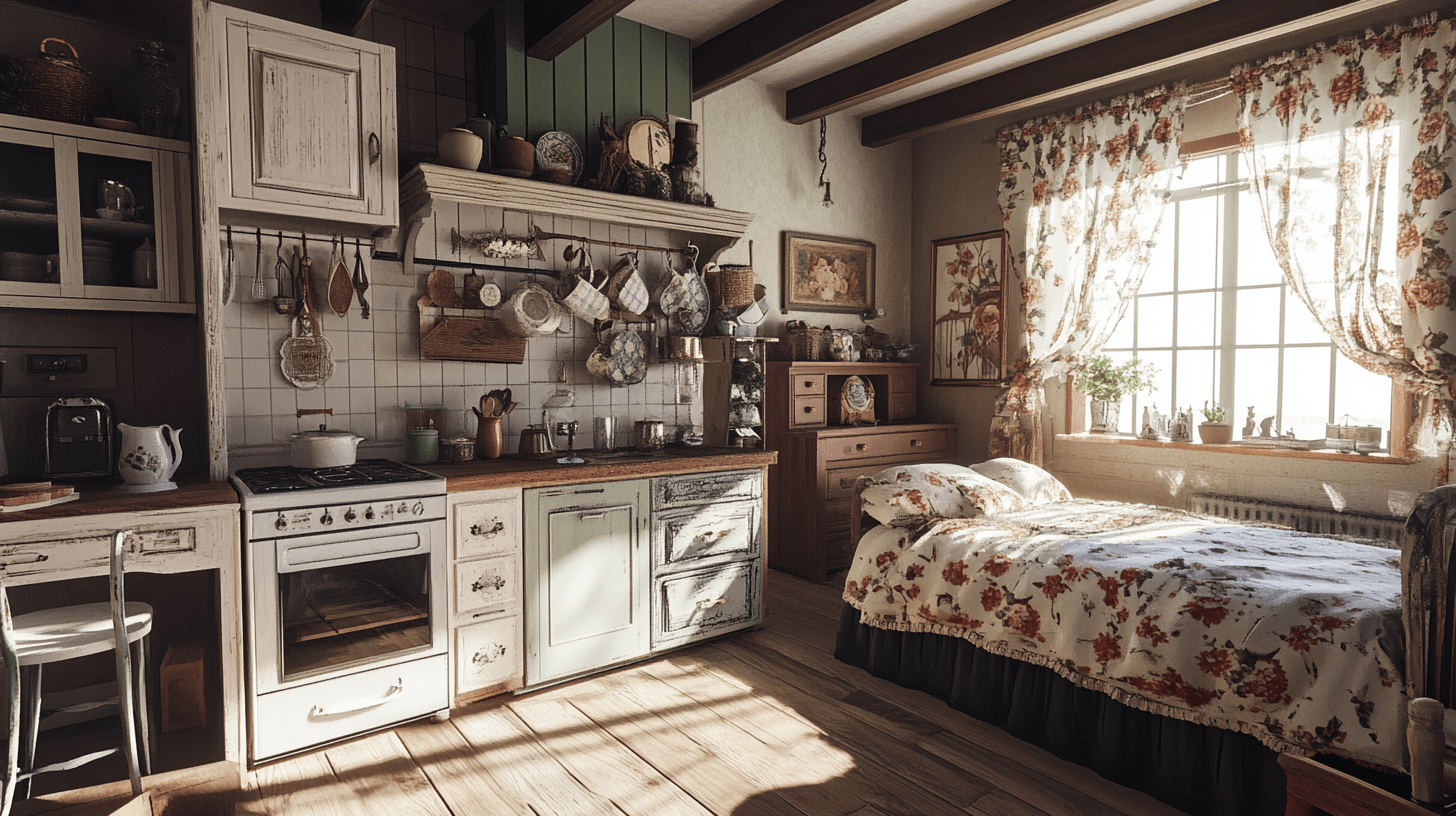 Wohnstile im Cottagecore: Von der Landhausküche bis zum romantischen Schlafzimmer