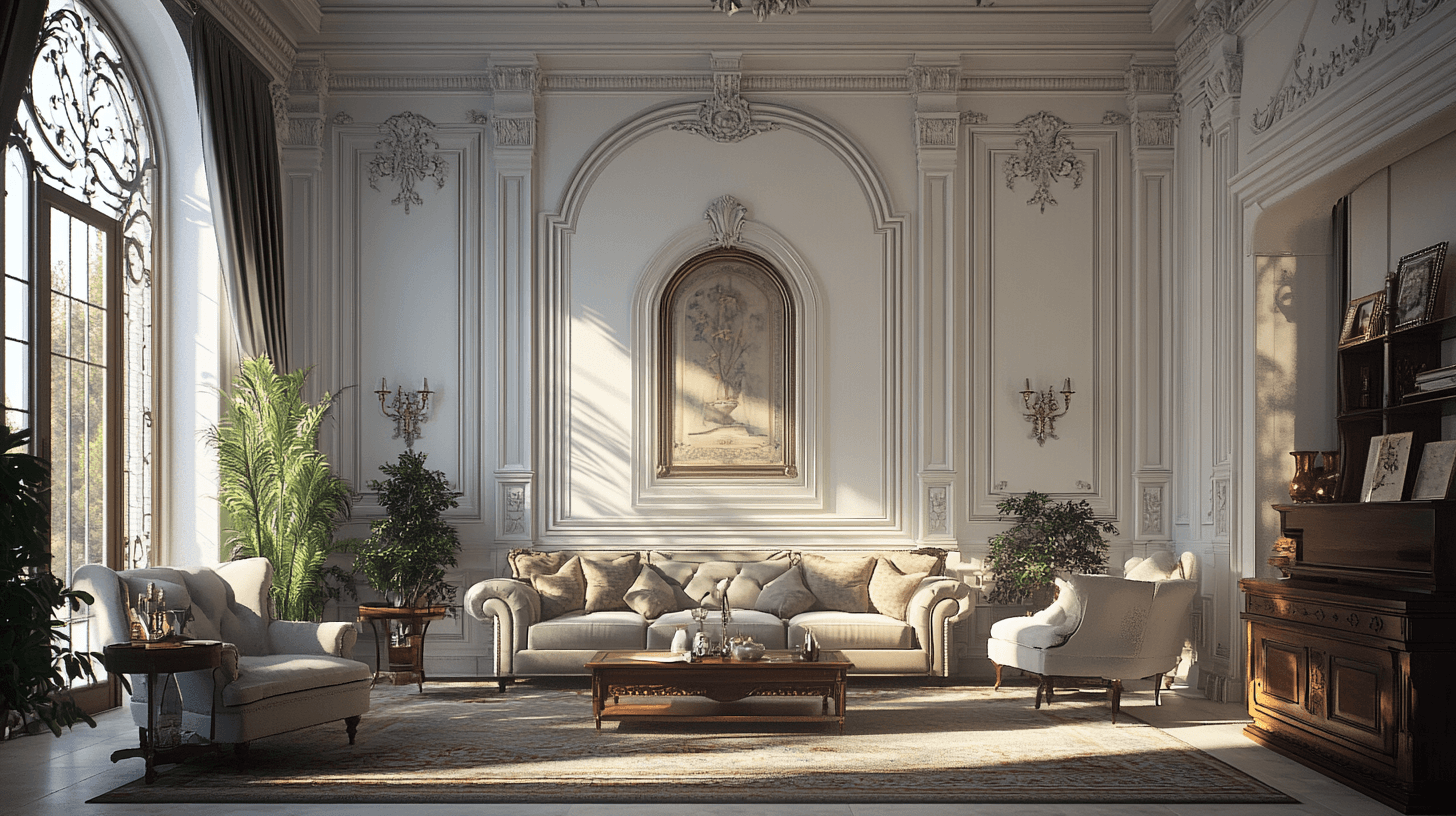 Dekoration im Classic Revival Stil