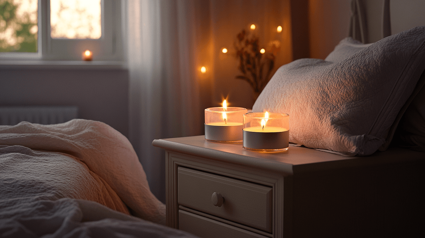 Kerzen im Schlafzimmer: Entspannung und Romantik