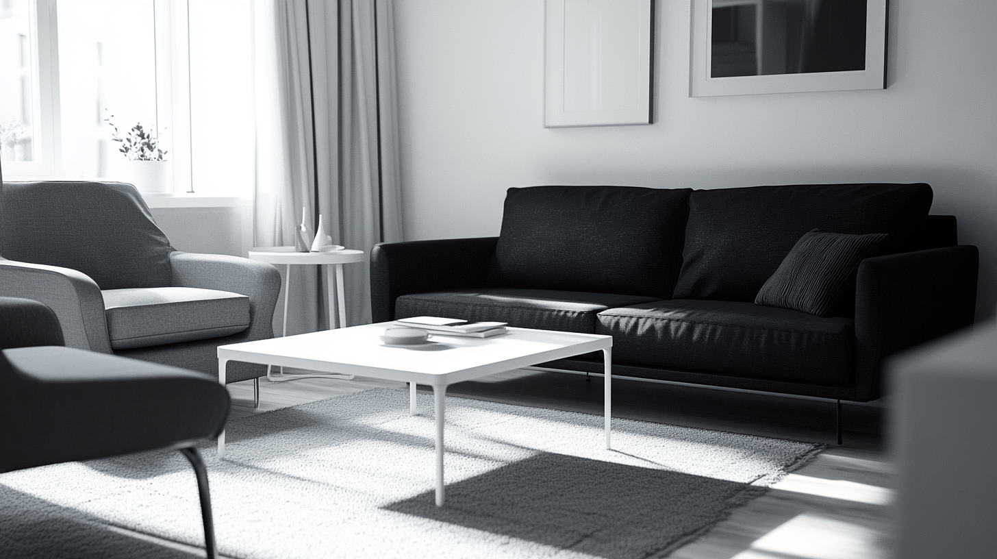 Monochrome Möbel: Der Schlüssel zu einem eleganten Raum