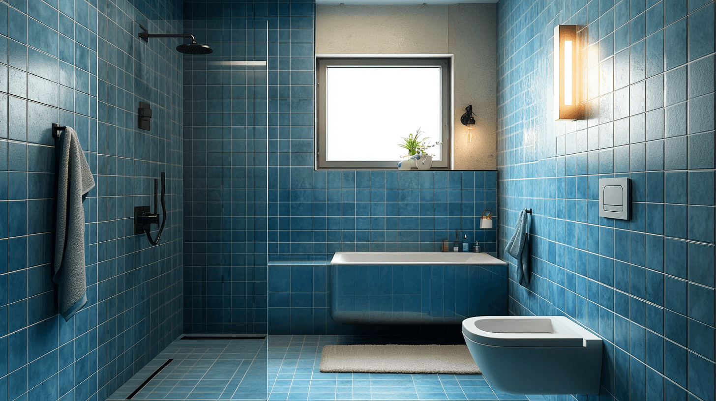 Die Wirkung von Blau im Badezimmer