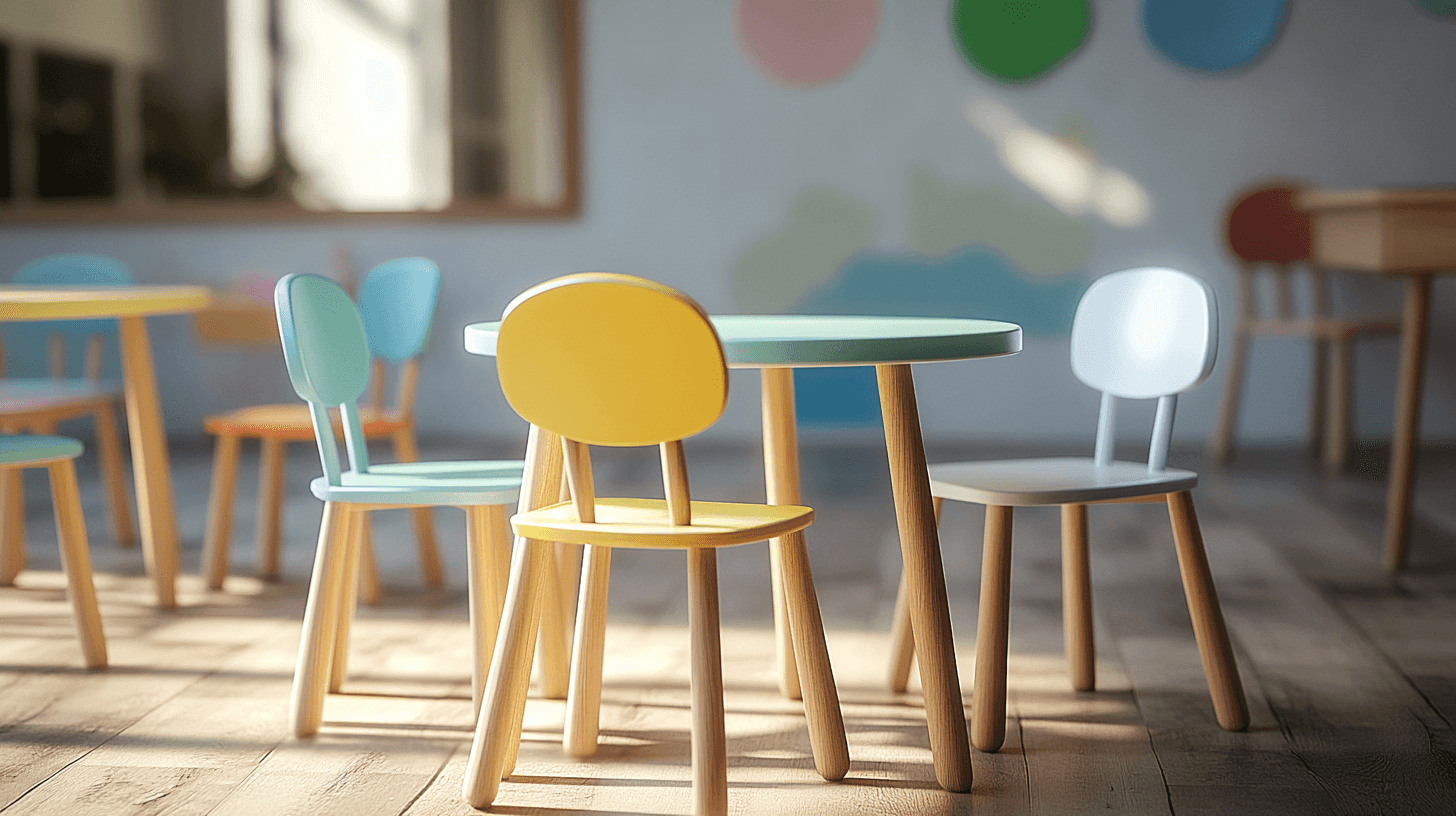 Ergonomische Stühle für kleine Künstler
