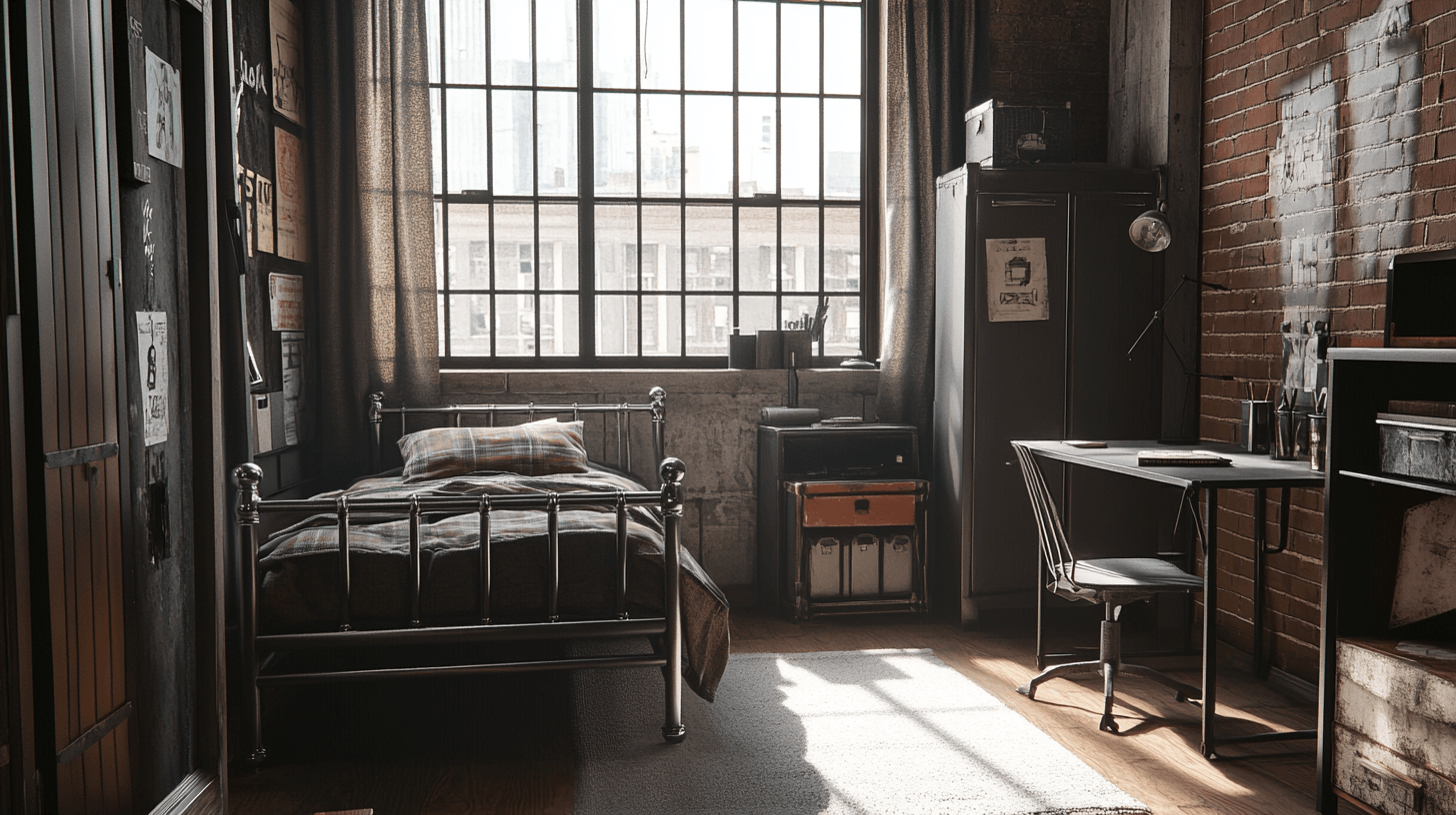 Möbel im Industrial-Stil für das Jugendzimmer