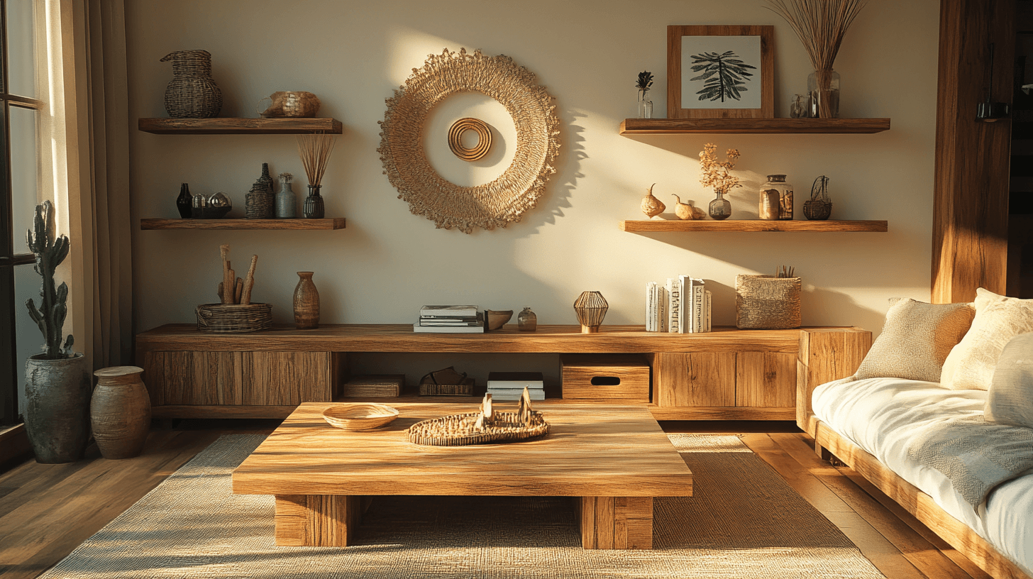 Dekorieren mit Holz: Natürliche Wärme ins Zuhause bringen