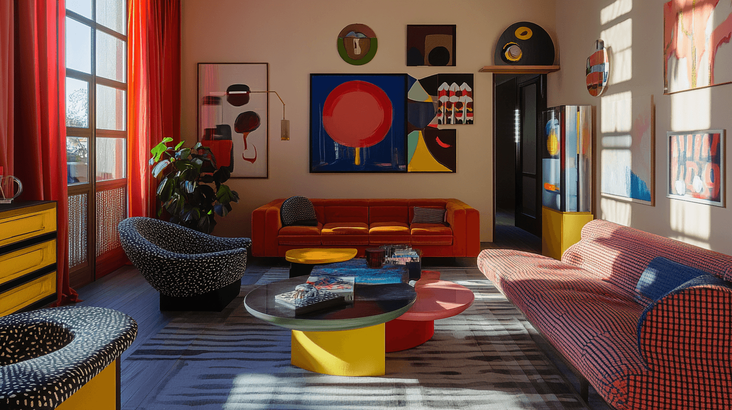 Postmodernes Design: Verspieltheit und Ironie im Wohnraum