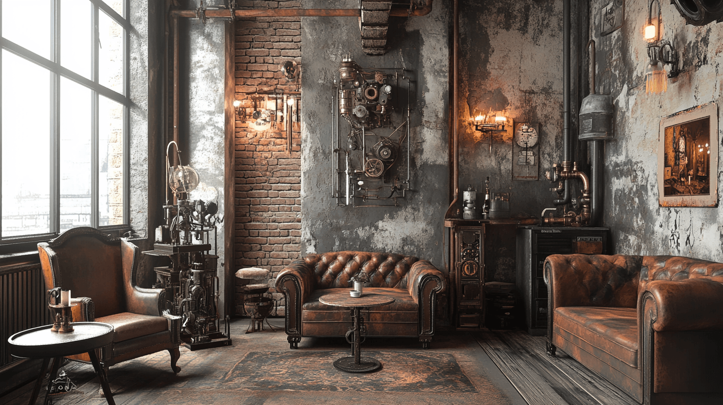 Wohnstile im Steampunk-Design: Räume voller Geschichte und Fantasie