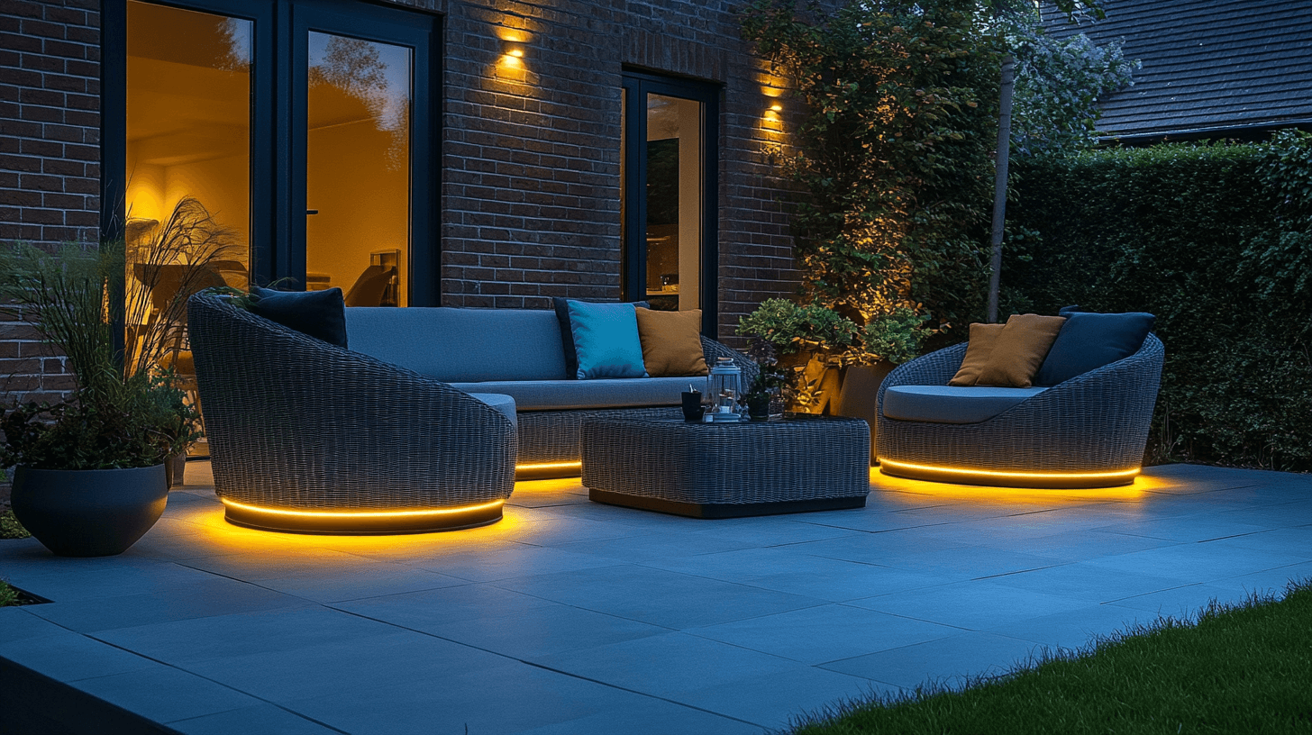 Tipps zur Integration von LED-Gartenmöbeln in deinen Außenbereich