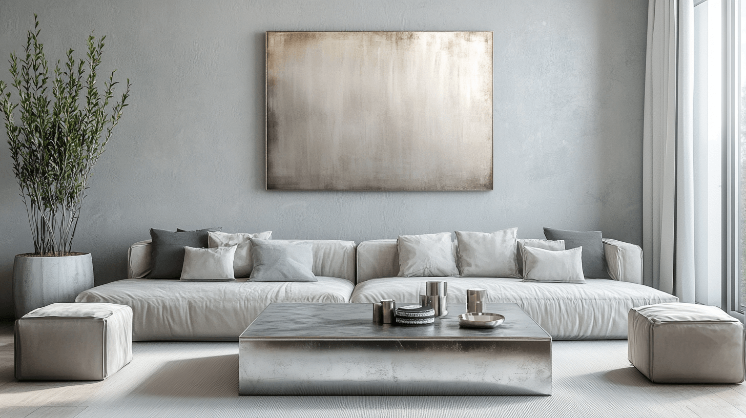 Zink als Dekoelement: Kühle Eleganz im Raum