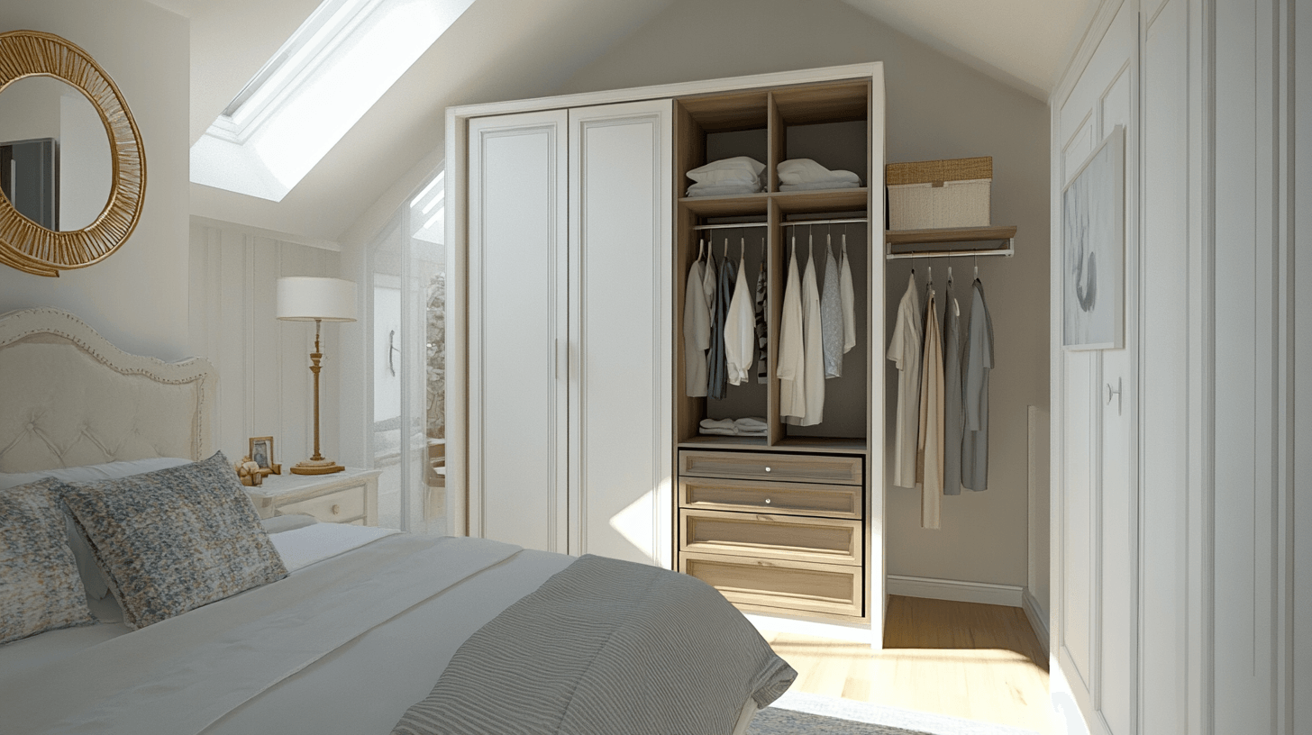 Designideen für offene Kleiderschränke