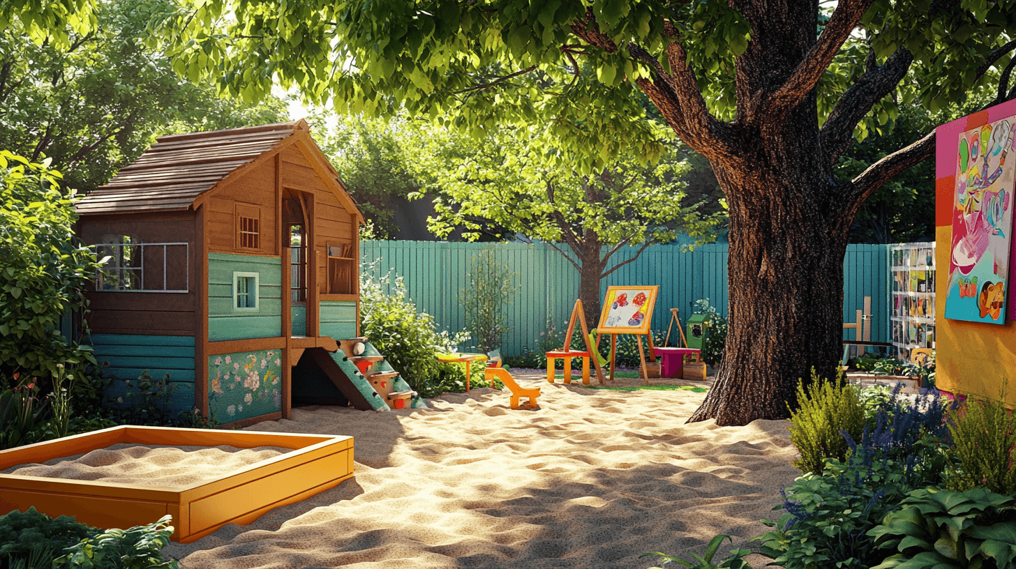 Spielzimmer im Freien: Der Garten als Abenteuerland