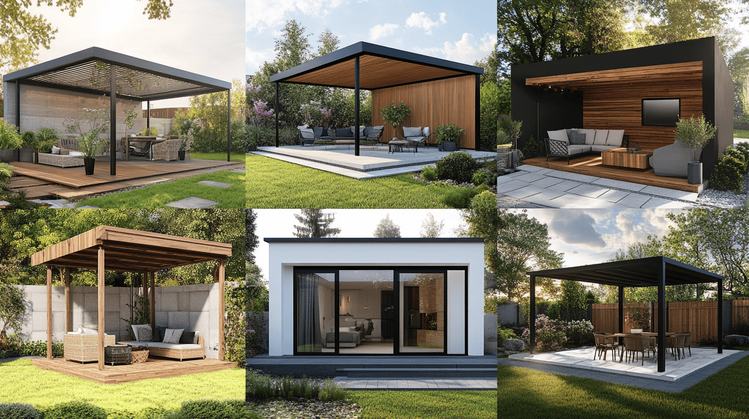 Designs und Stile von Terrassenüberdachungen