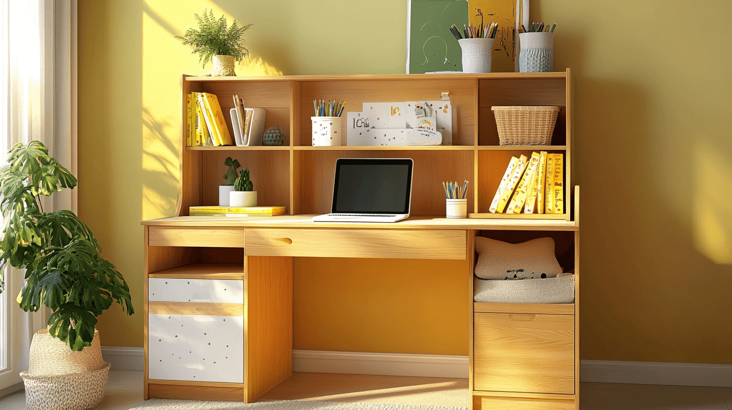 Multifunktionale Schreibtische für Kinderzimmer