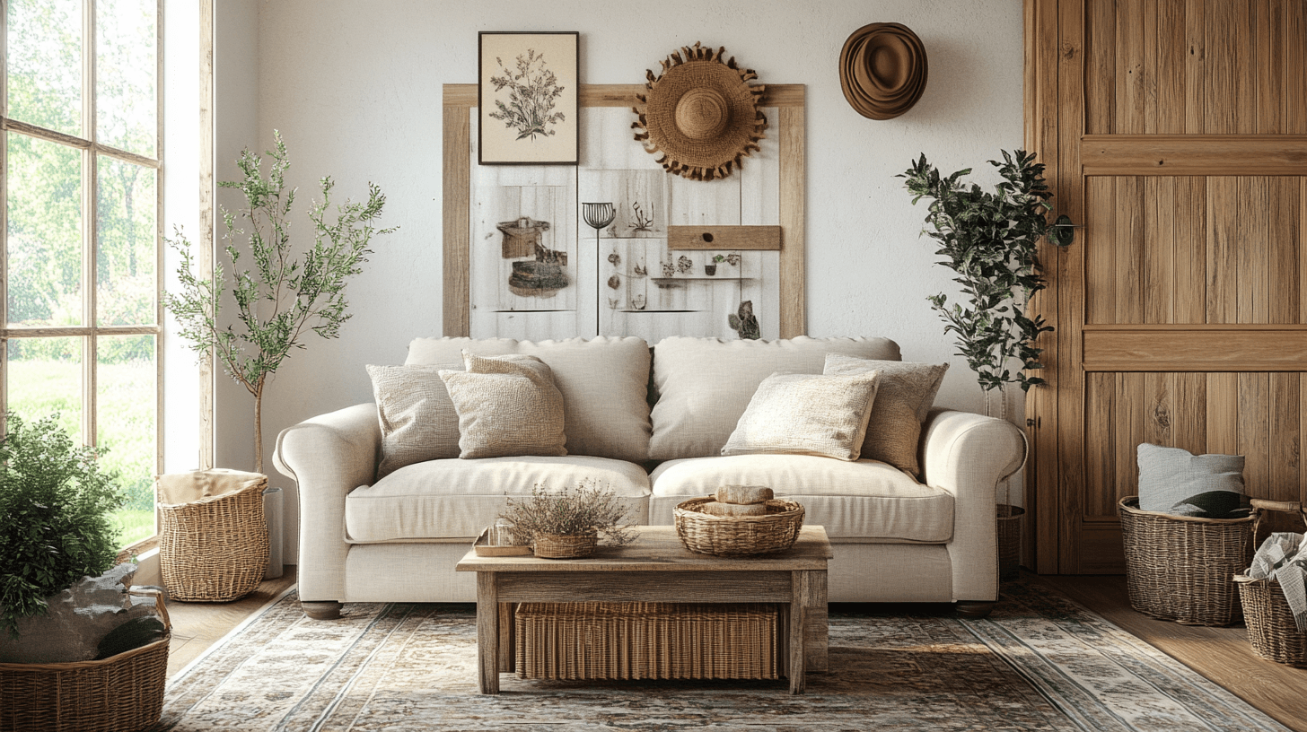 Dekoration im Landhausstil: Liebevolle Details für dein Wohnzimmer