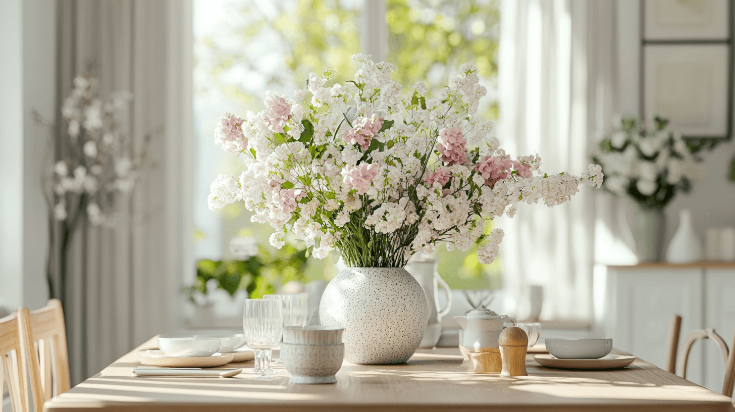 Blumendekoration: Frische Blumen für frühlingshafte Akzente