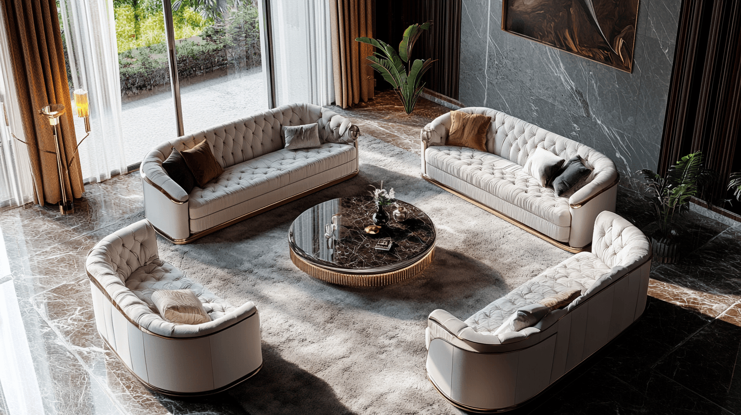 Italienischer Stil: Luxuriöse Materialien und elegante Formen