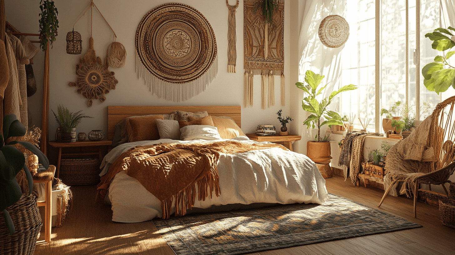 Schlafzimmer im Boho-Stil: Entspannt und individuell