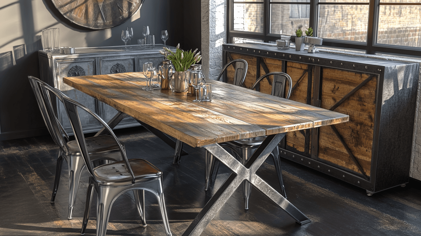 Möbel im Industrial-Stil: Die perfekte Kombination aus Metall und Holz