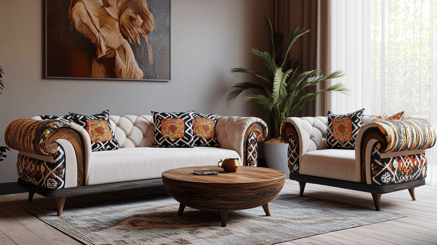 Möbel im Ethno-Chic Stil