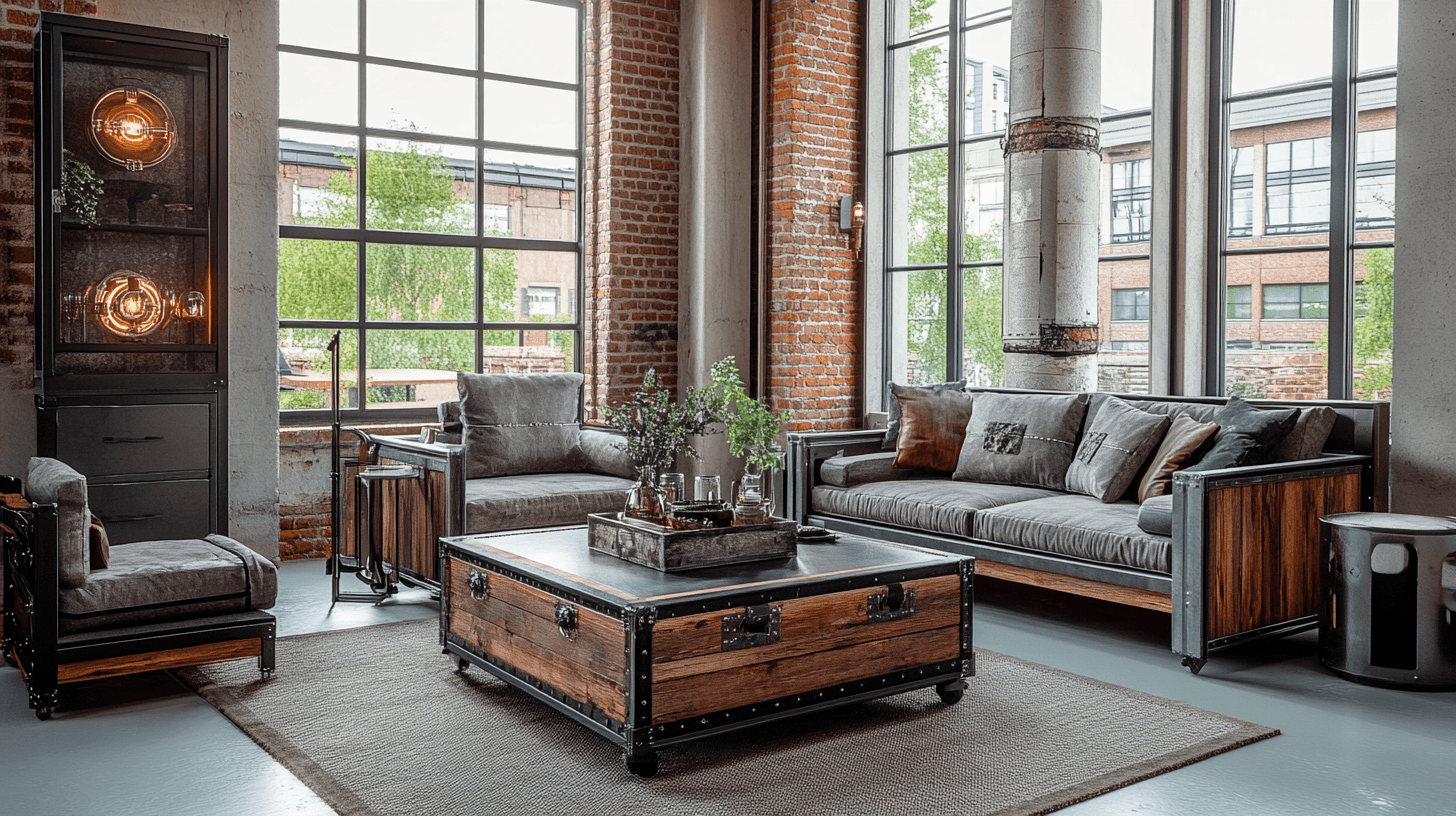 Industrial Chic: Robuste Materialien stilvoll kombiniert