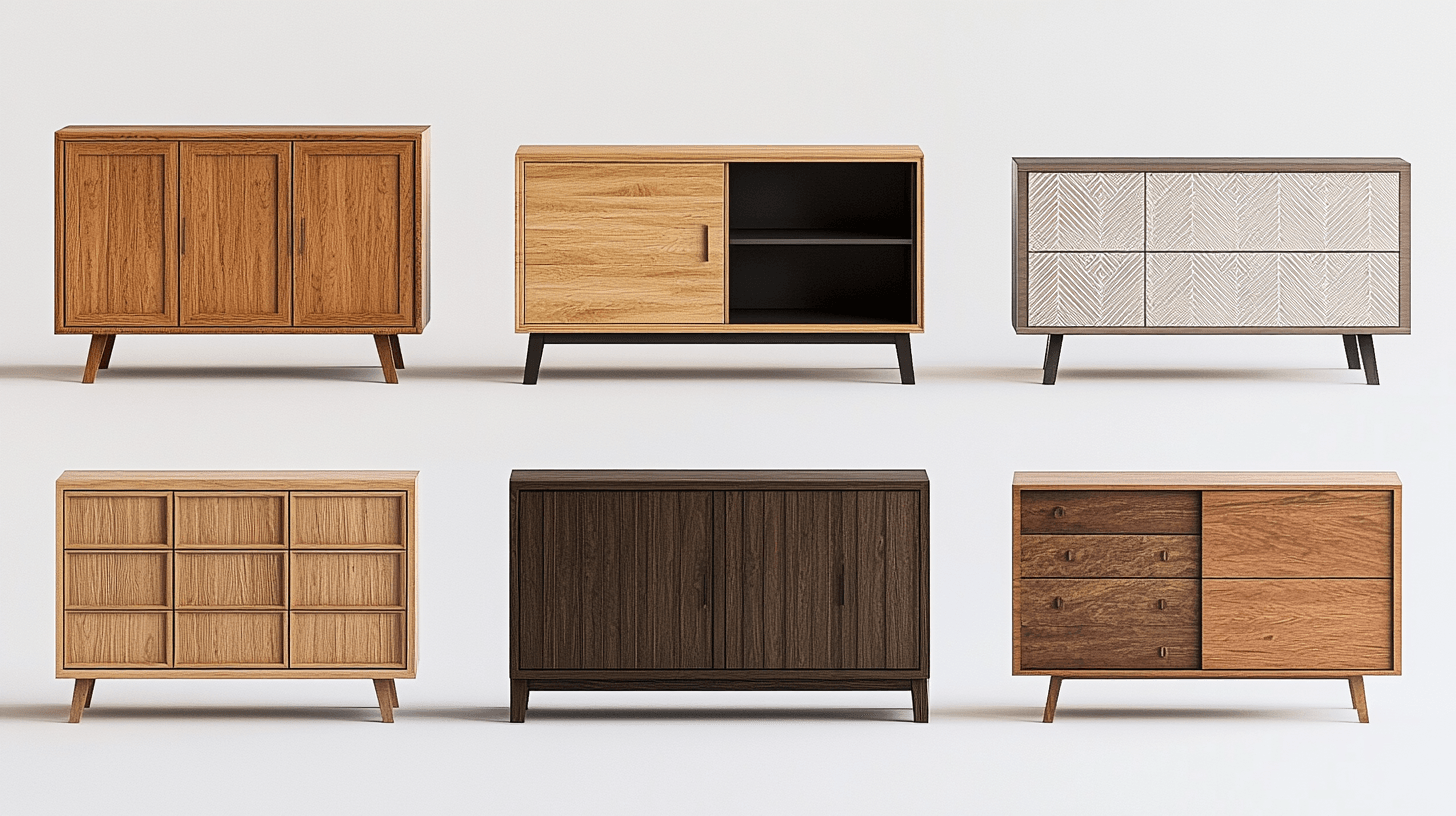 Designvarianten von Sideboards