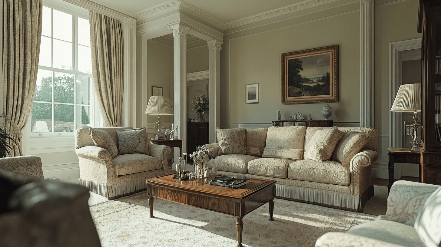 Wohnstile im Georgian Style: Harmonie und Symmetrie