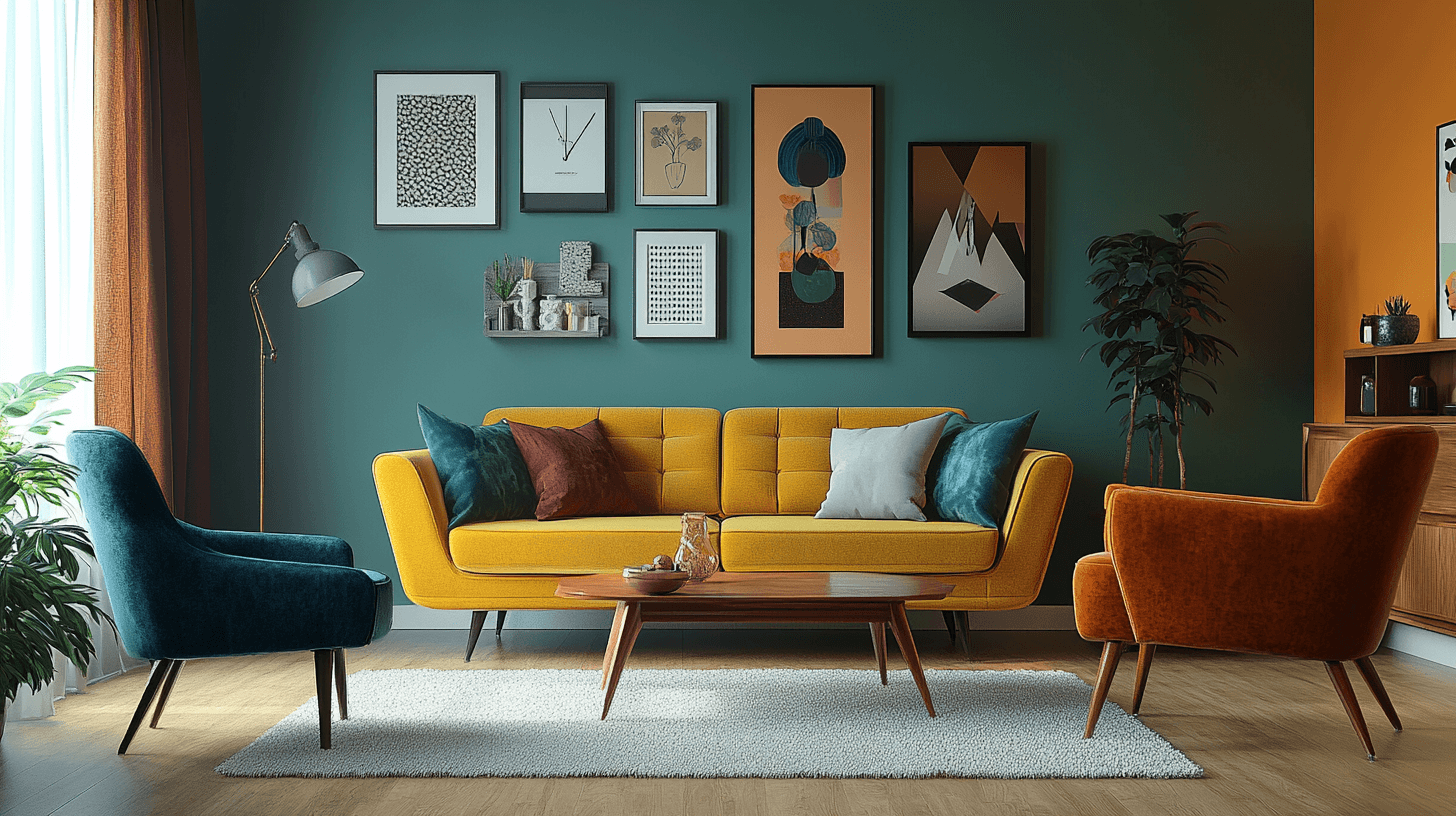 Farbgestaltung: Die richtige Palette für Retro-Charme