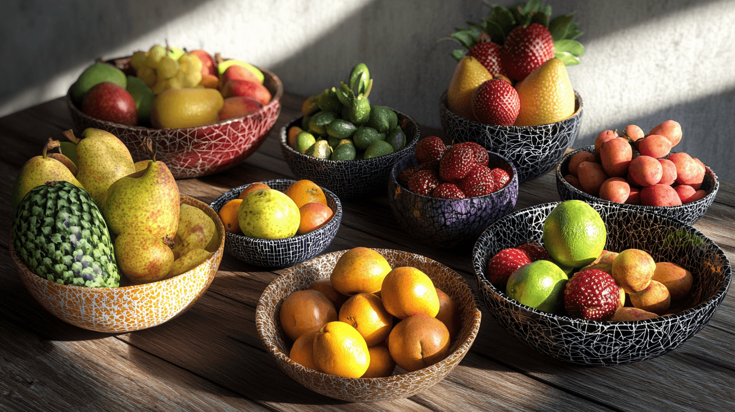 Dekorative Obstschalen: Funktionalität trifft auf Design