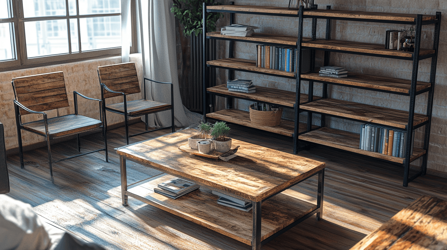 Möbel im Rustic Industrial Stil