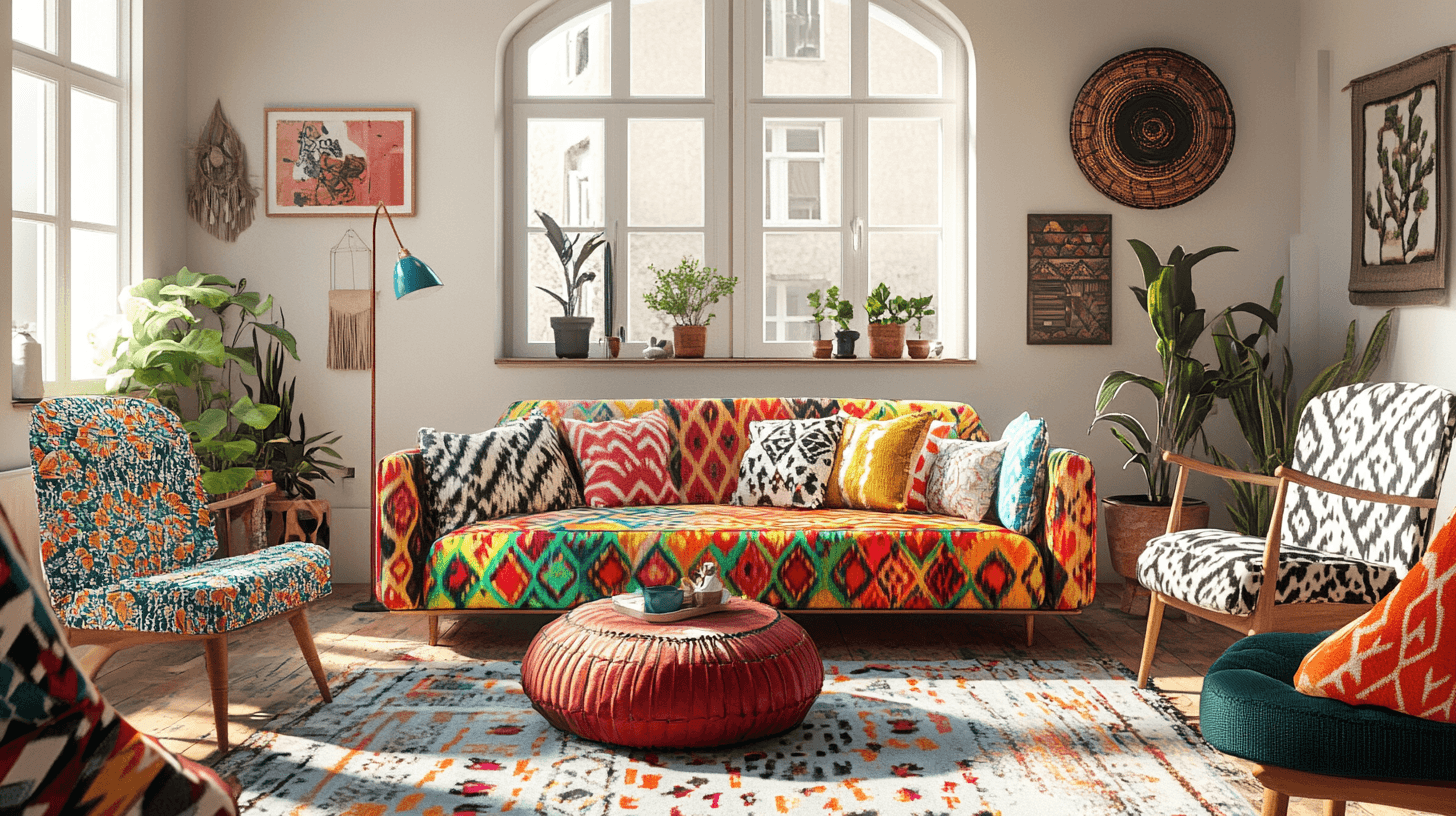 Möbel im Colorful Boho-Stil