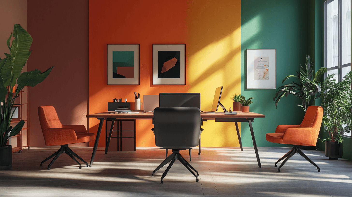 Die Wirkung von Farben auf die Arbeitsatmosphäre