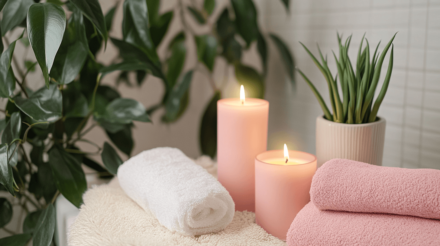 Dekorationselemente für ein entspannendes Ambiente