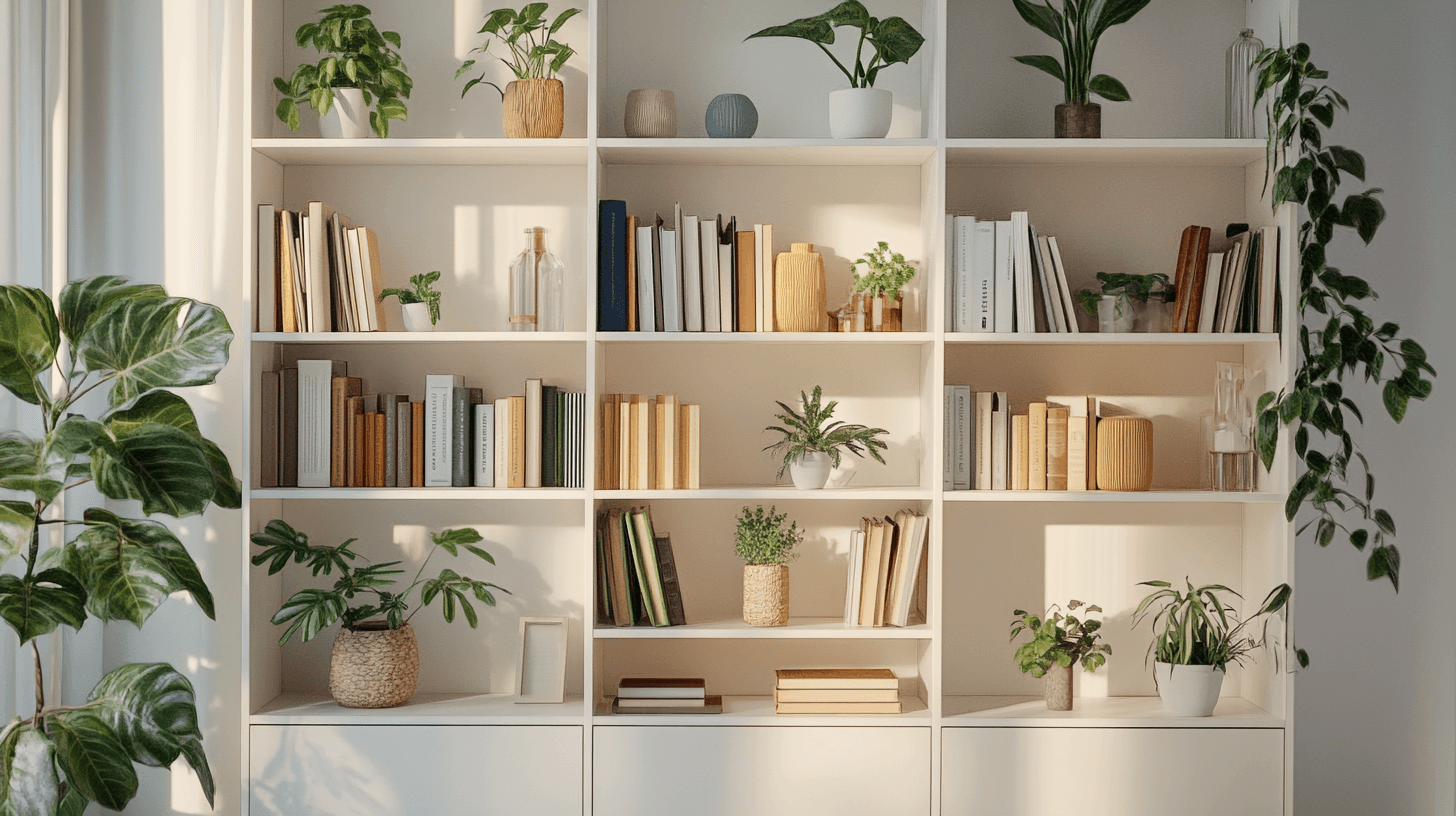 Verschiedene Designs für Schrankwände