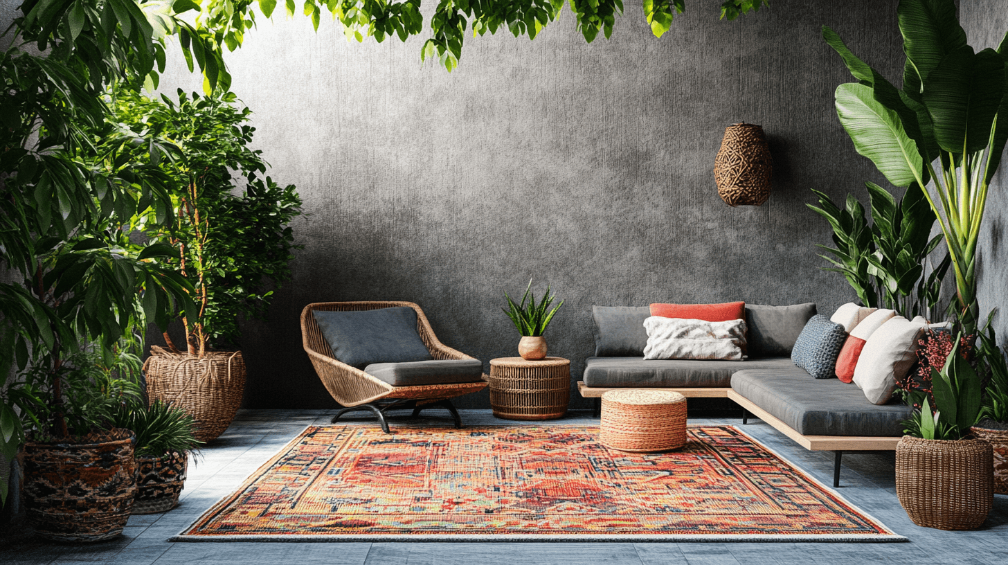 Outdoor-Teppiche für Terrasse und Balkon: Komfort und Stil