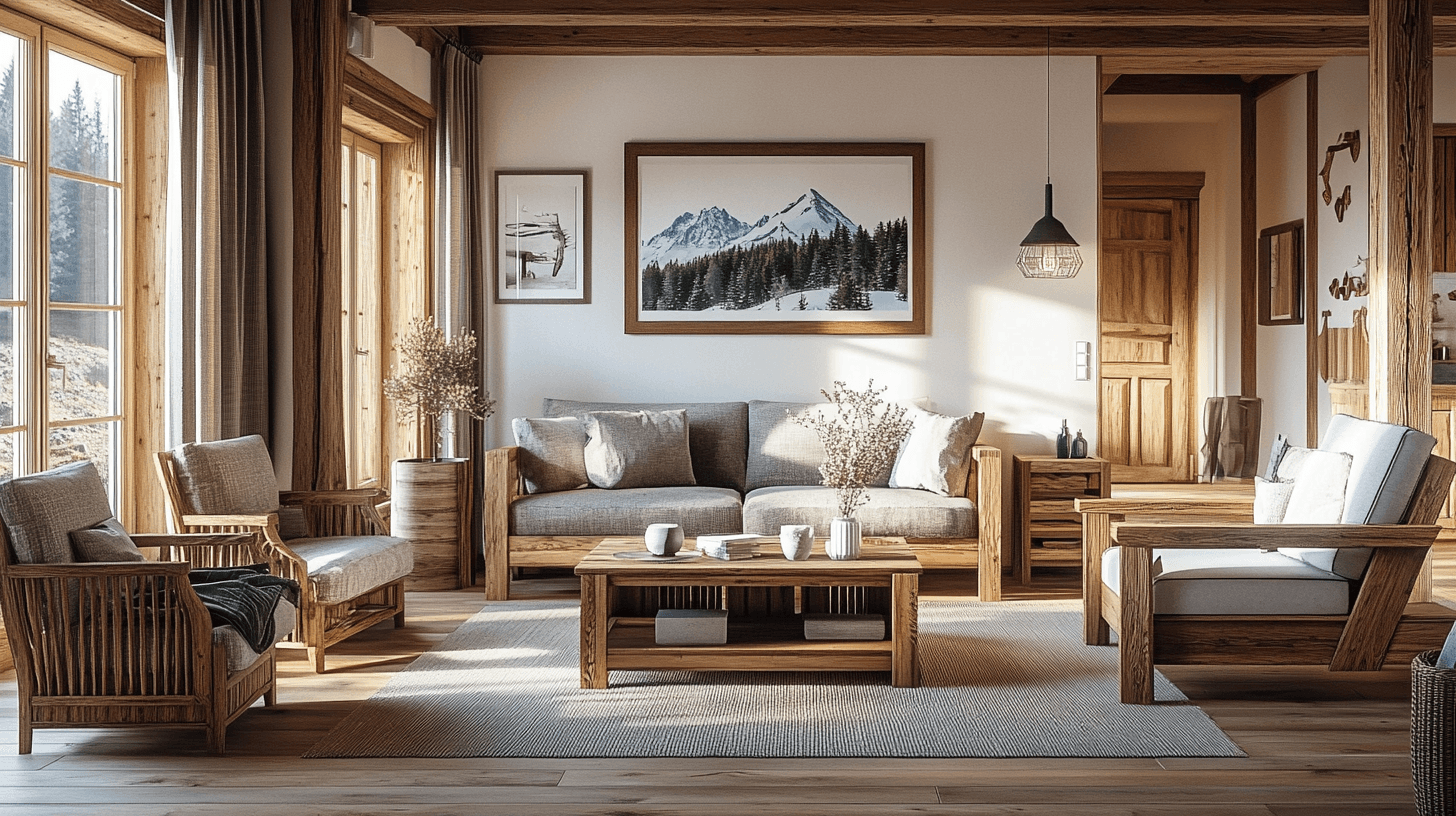 Wohnstile im Alpenstil: Traditionelle Gemütlichkeit trifft auf moderne Eleganz