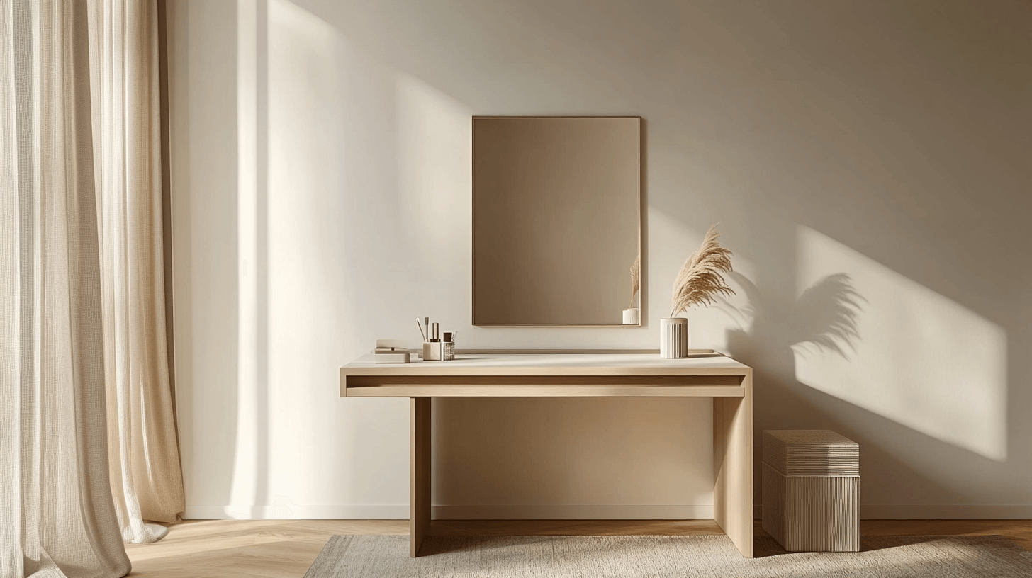 Moderne Schminktische: Minimalismus trifft auf Stil