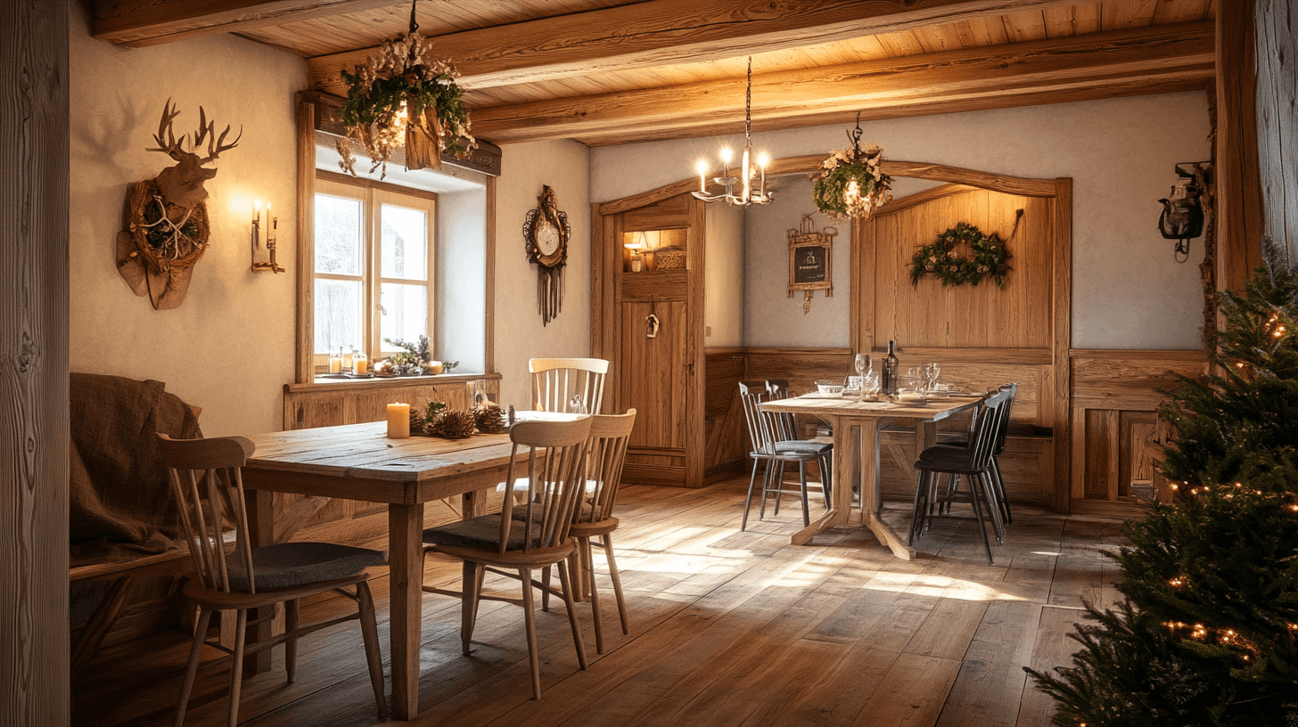 Esszimmer im Landhausstil: Gemütlichkeit und Natur vereinen
