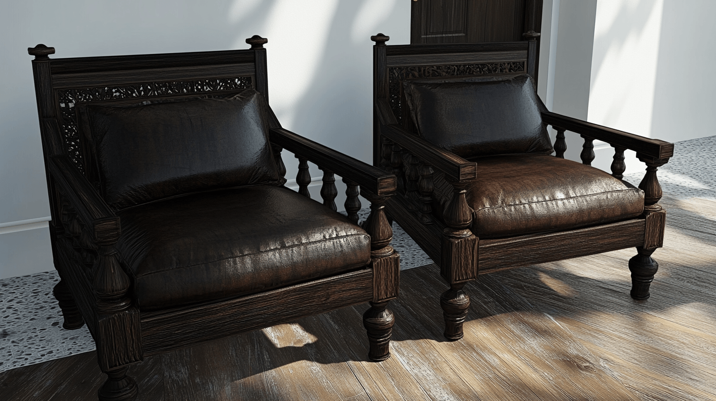 Möbel im Kolonialstil: Dunkle Hölzer und robuste Designs