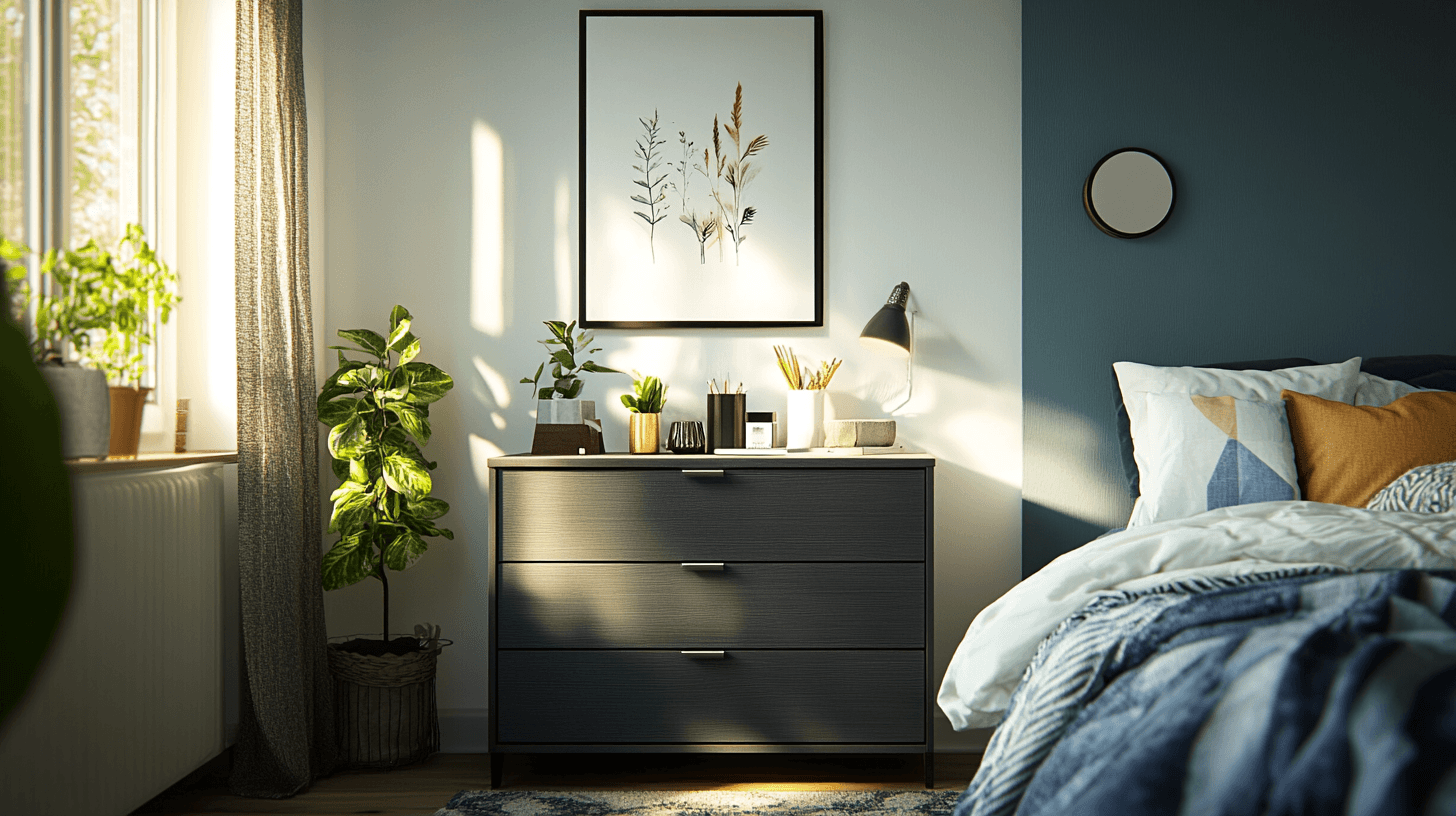 Schubladenschränke im Schlafzimmer: Funktionalität trifft auf Design