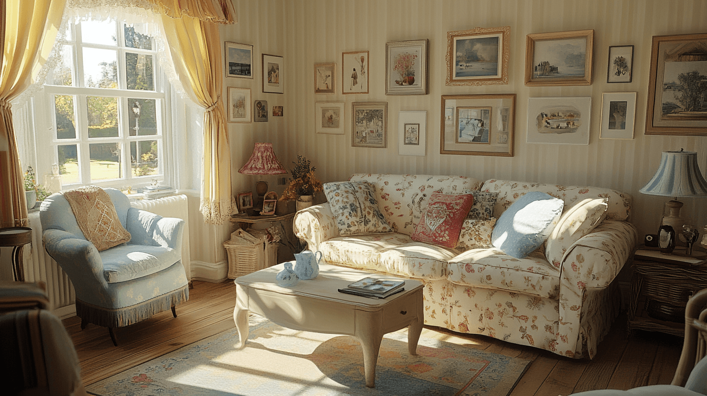 Wohnstile, die zum Vintage Cottage passen