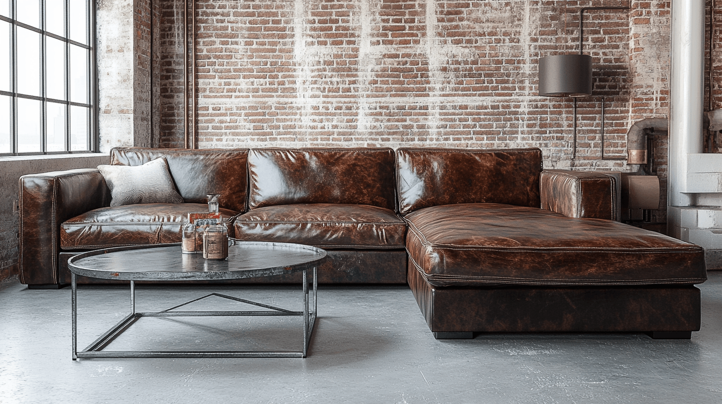 Möbel für ein Wohnzimmer im Loft-Stil
