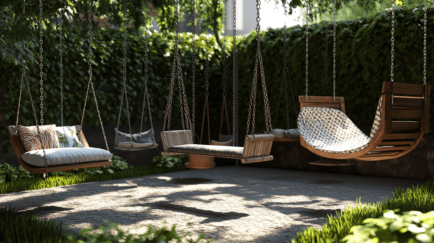 Schaukeln für den Garten: Vielfalt und Komfort