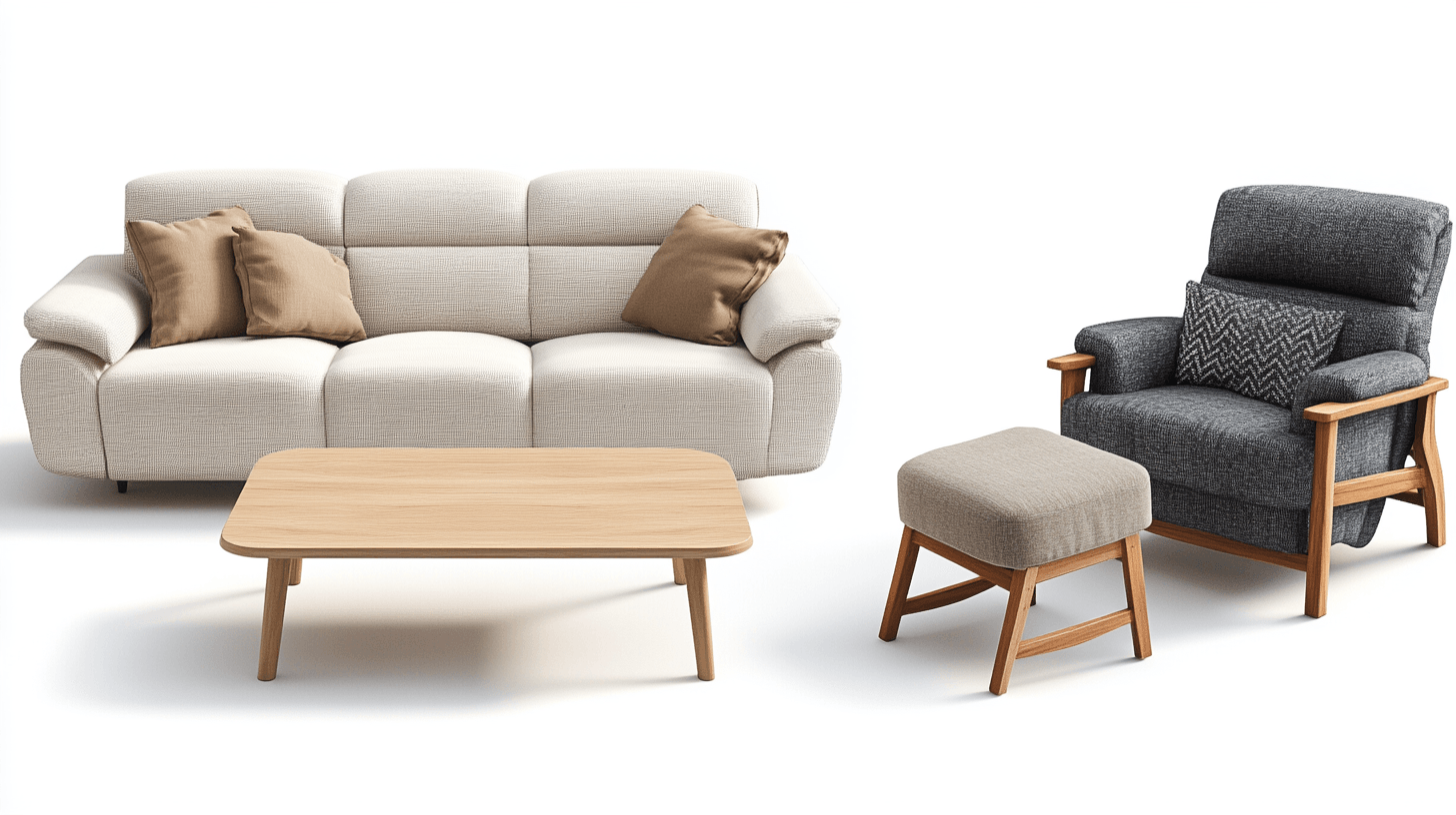 Möbel im Smart Casual Living Stil